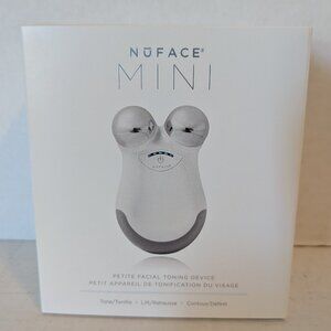 NuFACE Mini Petite Facial Neck Toning Lift Contour Device + Aqua Gel - NEW